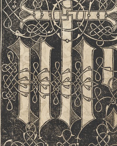 Essempio di recammi, página 17 recto de Giovanni Antonio Tagliente