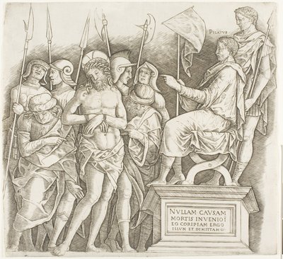 Cristo ante Pilatos de Giovanni Antonio da Brescia