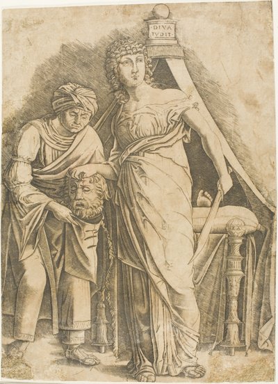 Judith con la cabeza de Holofernes de Giovanni Antonio da Brescia