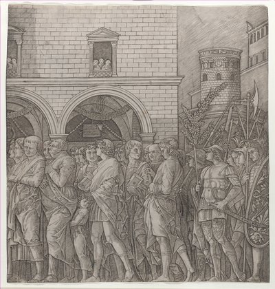 El Triunfo de César: los senadores, 1470-1525 de Giovanni Antonio da Brescia