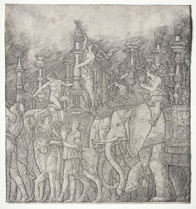 Los triunfos de César:  Los Elefantes de Giovanni Antonio da Brescia