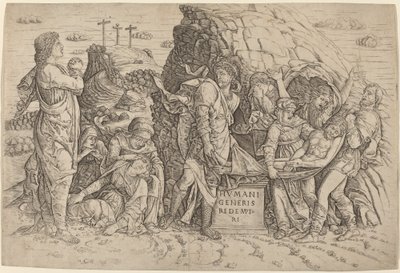 El Entierro de Giovanni Antonio da Brescia, after Andrea Mantegna