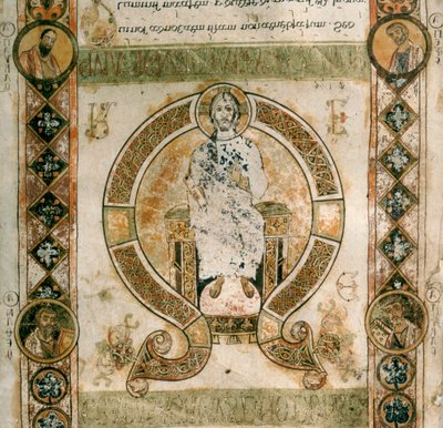 Cristo en Gloria. Exultet de la Catedral de San Sabino en Bari de Phillipe de Marlier