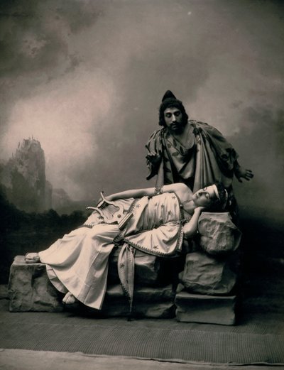 Escena griega de una obra de teatro de Phillipe de Marlier