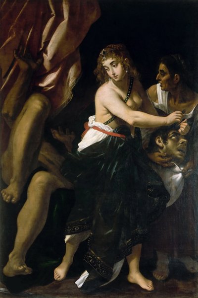 Judith con la cabeza de Holofernes, 1608 de Giovanni Baglione