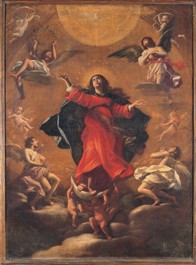 Madonna en la gloria de Giovanni Baglione