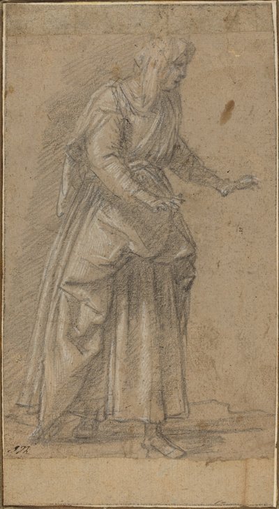 Mujer Caminando hacia la Derecha de Giovanni Baglione