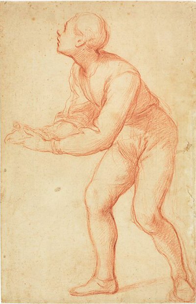 Joven de Pie con Brazos Extendidos de Giovanni Balducci