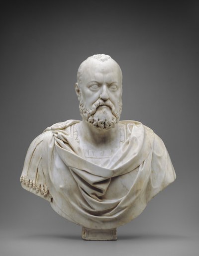 Busto de Cosimo I, Gran Duque de Toscana, c.1572 de Giovanni Bandini