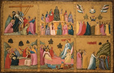 Italiano: Storie della Passione di Cristo Episodios de la Pasión de Cristo de Giovanni Baronzio