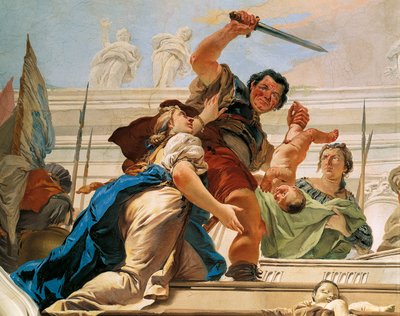 El juicio de Salomón de Giovanni Battista Tiepolo