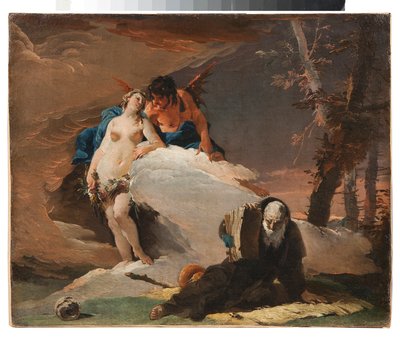 Las tentaciones de San Antonio Abad de Giovanni Battista Tiepolo