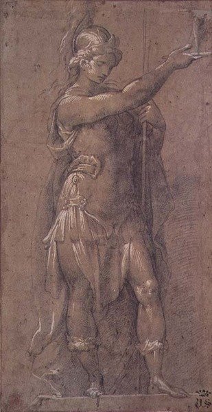 Minerva, c.1605-09 de Giovanni Battista 1567 1633 Crespi