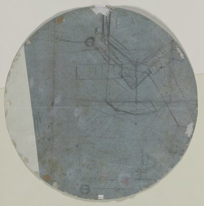 Boceto Arquitectónico(?) (verso) de Giovanni Battista Benaschi