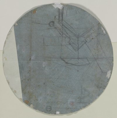 Boceto arquitectónico verso de Giovanni Battista Benaschi