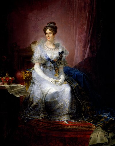 Retrato de María Luisa, duquesa de Parma (Viena de Giovanni Battista Borghesi
