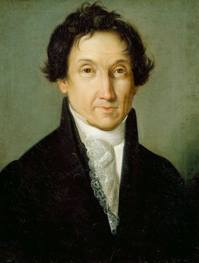 Autorretrato de Giovanni Battista Borghesi (1790-1846) de Giovanni Battista Borghesi