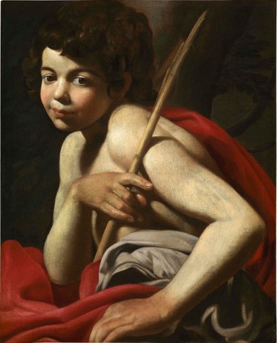 San Juan Bautista de niño de Giovanni Battista Caracciolo