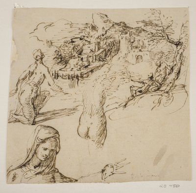 Guerrero Durmiente de Giovanni Battista Caracciolo