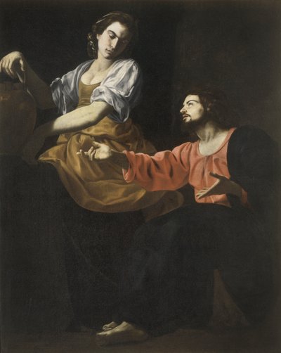 El samaritano en el pozo de Giovanni Battista Caracciolo