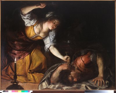 Jael y Sísara de Giovanni Battista Casoni or Casone