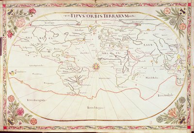 Ms adicional 11765: mapa del mundo de Giovanni Battista Cavallini