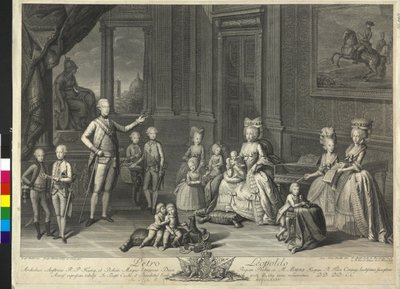 Emperador del Sacro Imperio Romano Germánico Leopoldo II de Giovanni Battista Cecchi