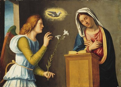 Anunciación a la Virgen, 150005 de Giovanni Battista Cima da Conegliano