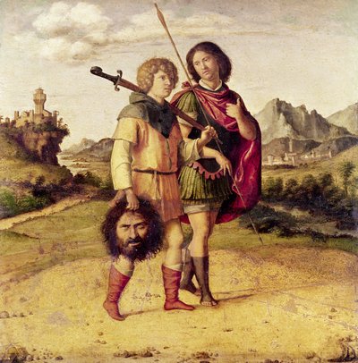 David y Jonatán, c.1505-10 (óleo sobre madera) de Giovanni Battista Cima da Conegliano