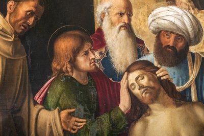 Lamentación de Cristo, detalle de 2384598 de Giovanni Battista Cima da Conegliano