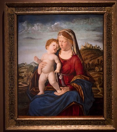 Madonna con Niño de Giovanni Battista Cima da Conegliano