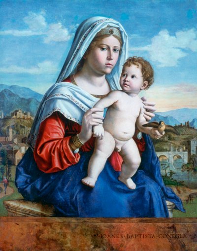 La Virgen y el Niño, c. 1505 de Giovanni Battista Cima da Conegliano
