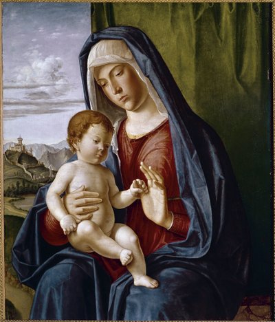 Virgen con niño de Giovanni Battista Cima da Conegliano