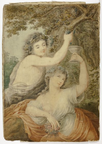 Baco y doncella de Giovanni Battista Cipriani