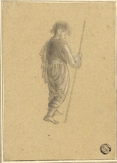 Niño con bastón de Giovanni Battista Cipriani