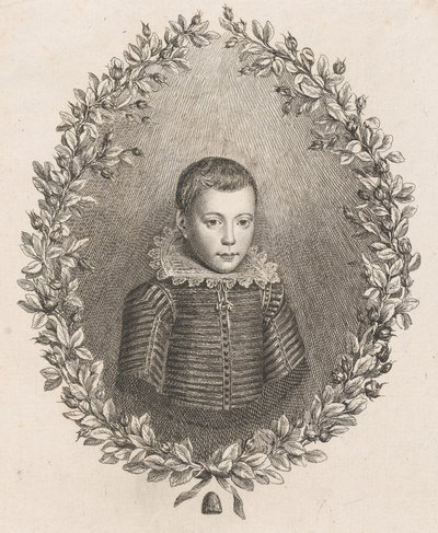 John Milton de niño de Giovanni Battista Cipriani