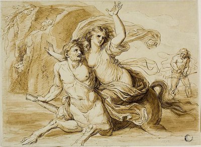 El rapto de Deianira de Giovanni Battista Cipriani