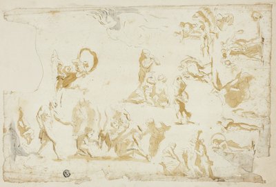 Esbozos de temas mitológicos de Giovanni Battista Cipriani
