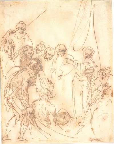 San Pedro cura (?) de Giovanni Battista Cipriani