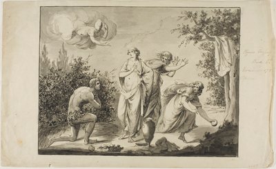 Ulises y Nausícaa de Giovanni Battista Cipriani