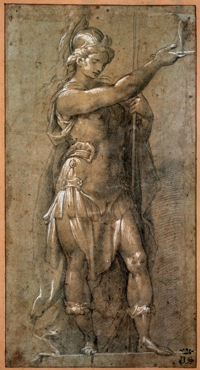 Minerva, principios del siglo XVII de Giovanni Battista Crespi