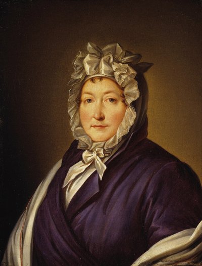 Retrato de la Princesa Varvara Golitsyna, nacida von Engelhardt 1752-1815, 1800s de Giovanni Battista Damon Ortolani