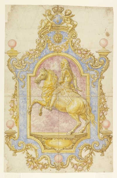 Decoración mural para Cosimo III de