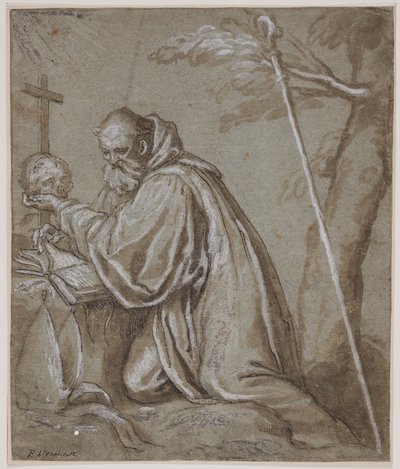 San Bernardo en penitencia de Giovanni Battista Fontana