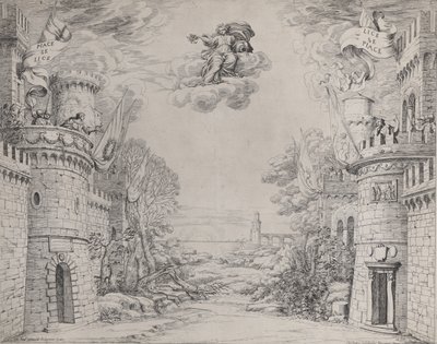 Escena de Il Triompho della Pieta de Giovanni Battista Galestruzzi