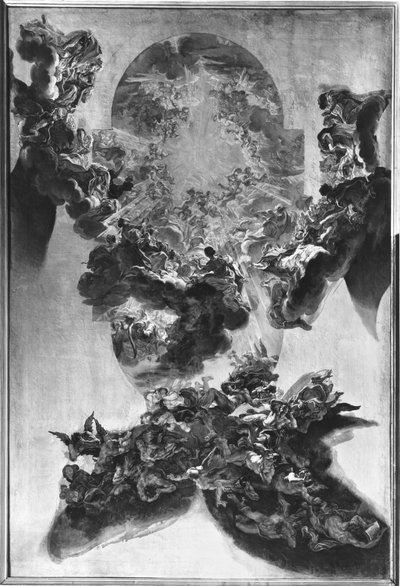 Triunfo en el Nombre de Jesús de Giovanni Battista Gaulli
