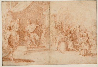 El martirio de los santos Maris y Marta de Persia y sus hijos de Giovanni Battista Mercati