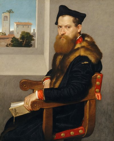 Bartolomeo Bonghi muerto en 1584, poco después de 1553 de Giovanni Battista Moroni