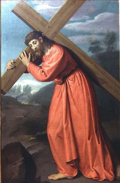 Cristo llevando la cruz de Giovanni Battista Moroni