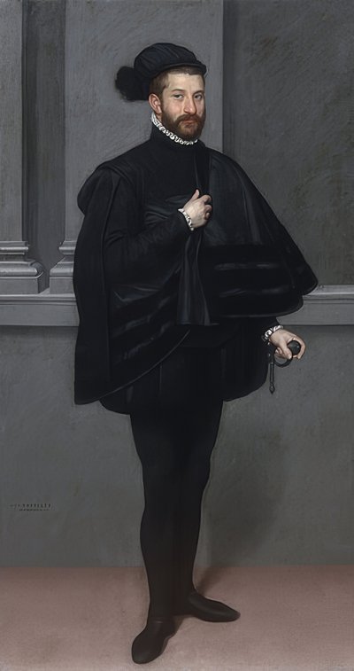 El caballero de negro de Giovanni Battista Moroni